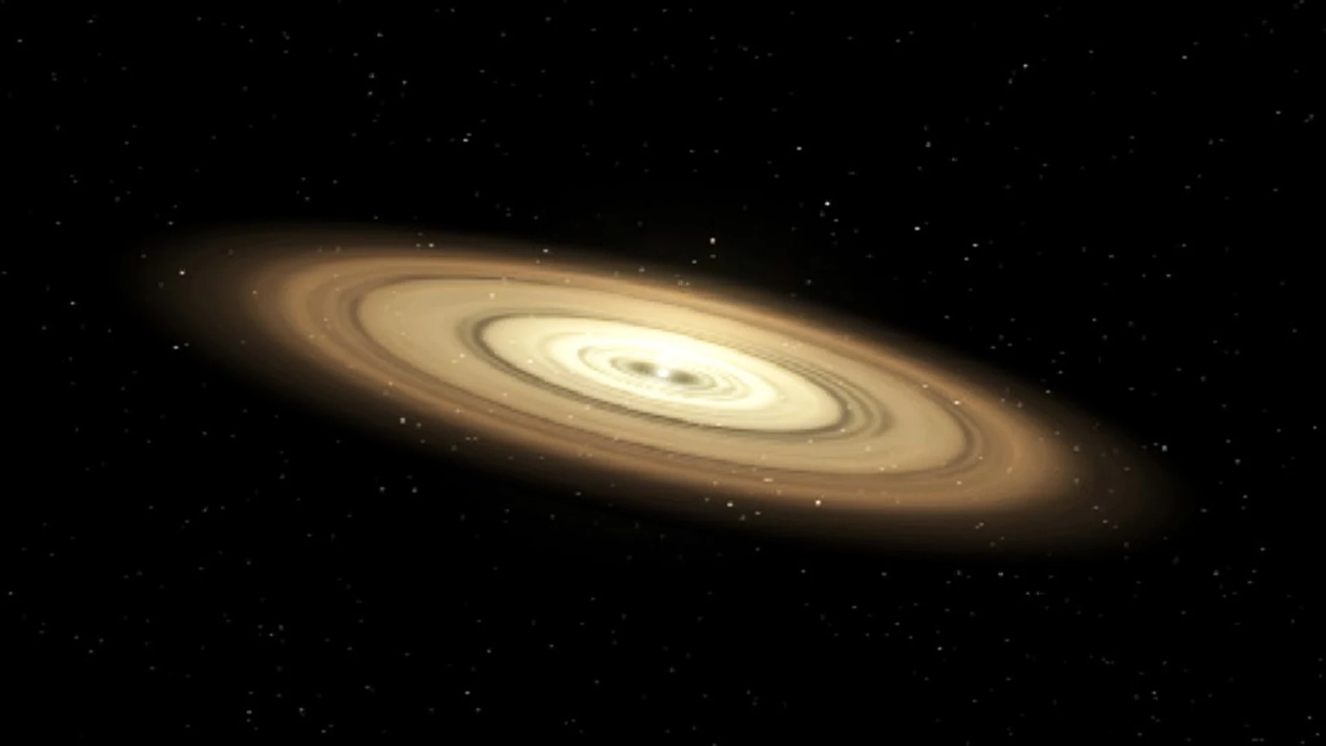 Disco protoplanetario alrededor de una estrella