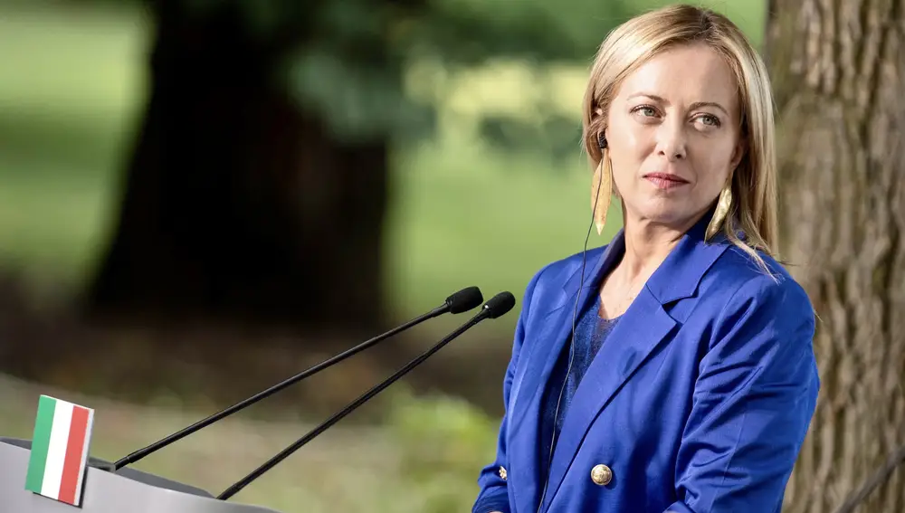La primera ministra italiana, Giorgia Meloni