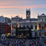 Concierto de la OSCyL Joven en la Plaza Mayor de Valladolid