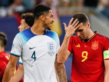 El penalti que ha fallado España contra Inglaterra en el último minuto (1-0) y pierde la final sub'21