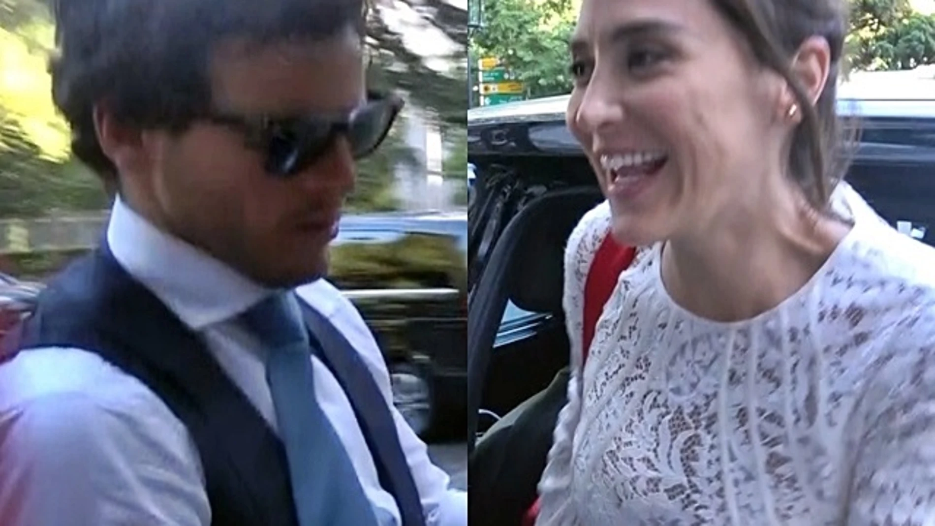 Tamara Falcó e Íñigo Onieva llegan al Hotel Ritz