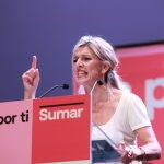 Yolanda Díaz dice que Andalucía es "decisiva" y apela al voto de los "decepcionados" con PSOE y con Moreno