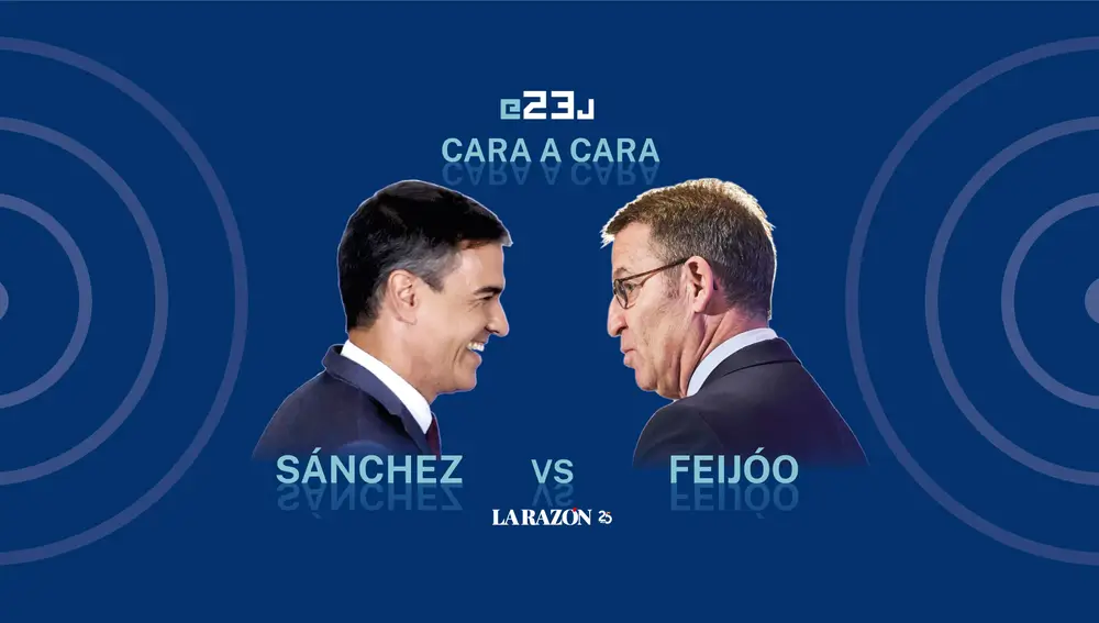 Cara a cara Sánchez vs Feijóo