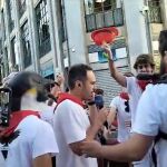 Un reportero de RTVE denuncia "acoso, agresividad y violencia" en los Sanfermines