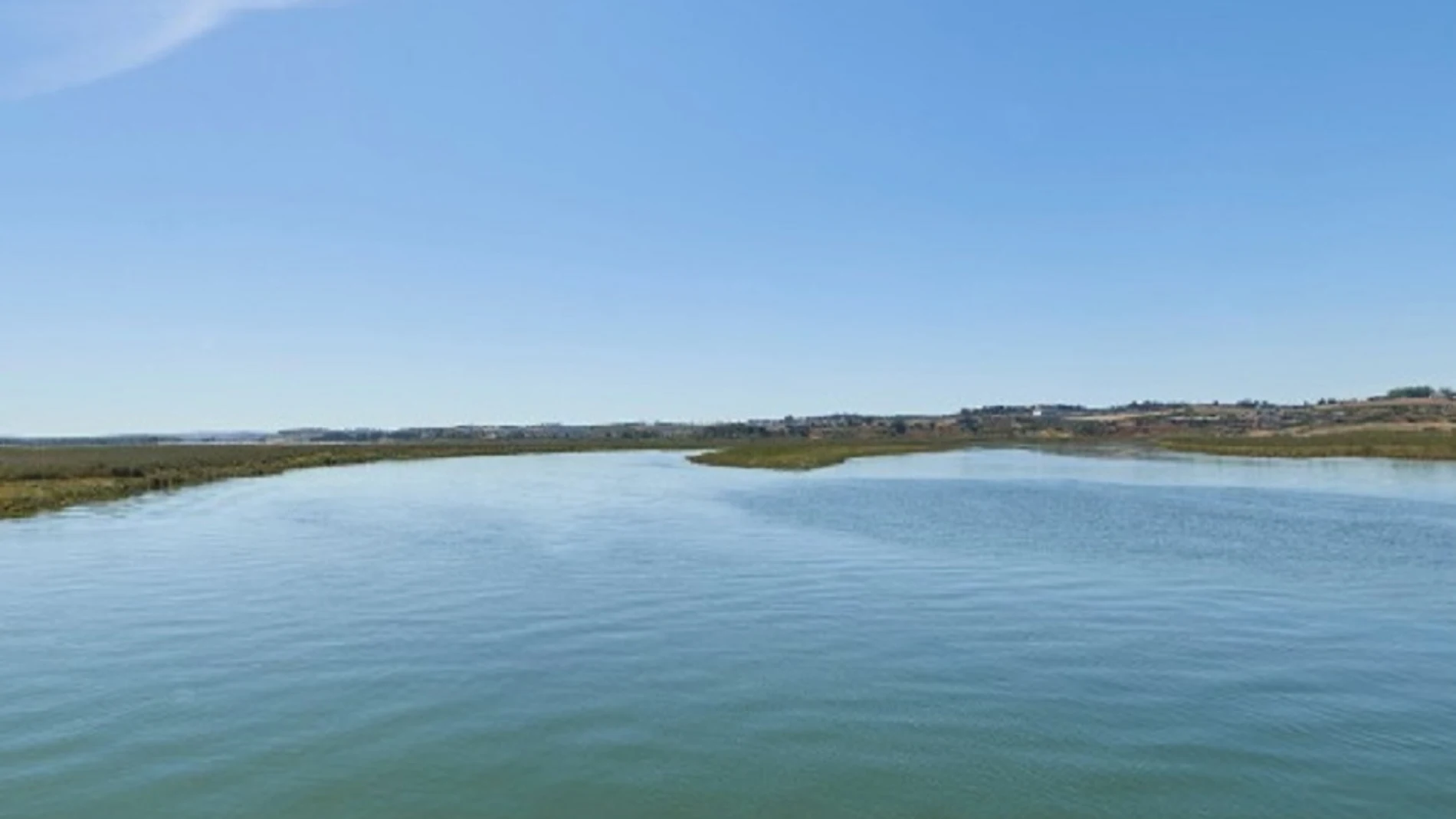 El Río Tinto a su paso por San Juan del Puerto