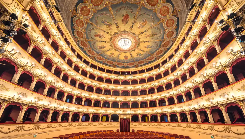Teatro Rossini en Pesaro