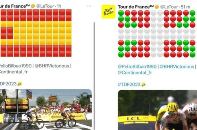 El desprecio del Tour a la bandera española: la elimina para poner una ikurriña