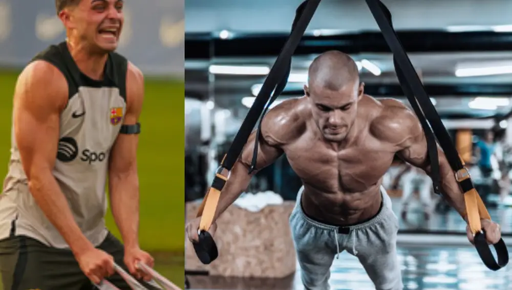 ¿Qué es el TRX?: el secreto tras los músculos de Pedri