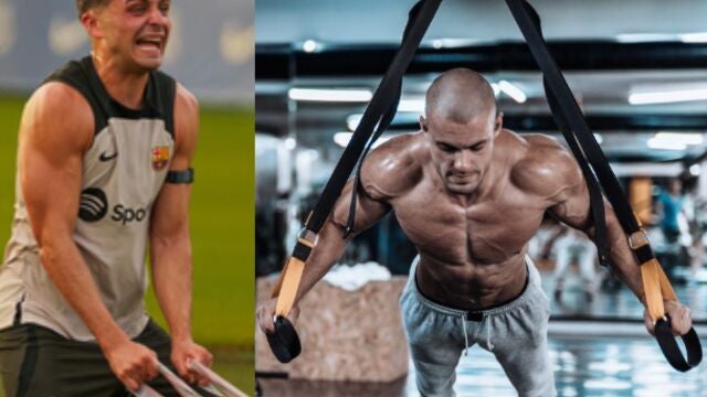 ¿Qué es el TRX?: el secreto tras los músculos de Pedri