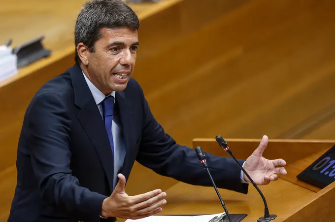 Carlos Mazón, investido presidente de la Generalitat valenciana con los votos del PP y Vox