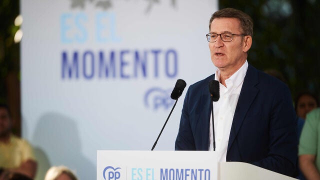 23J.- Feijóo espera un 'efecto Andalucía' en las generales con más trasvase de votantes de PSOE y Vox en la recta final