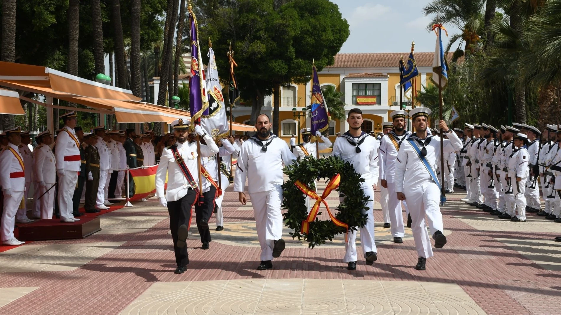 La Armada celebra el Día de la Virgen del Carmen en Cartagena