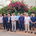 El candidato número 2 al Senado, Antonio Luengo, en un encuentro mantenido con la Federación de Caza de la Región de Murcia