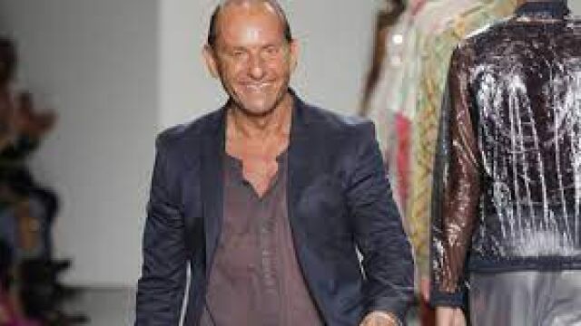 El diseñador Custo, durante un desfile