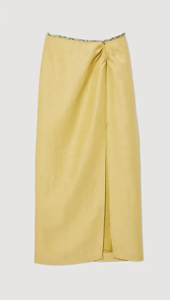 falda abertura 67 skirt with slit