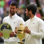Tenis/Wimbledon.- Novak Djokovic: &quot;Eres increíble, Carlos Alcaraz&quot;