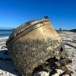 El objeto «no identificado» aparecido en una playa de Australia Occidental