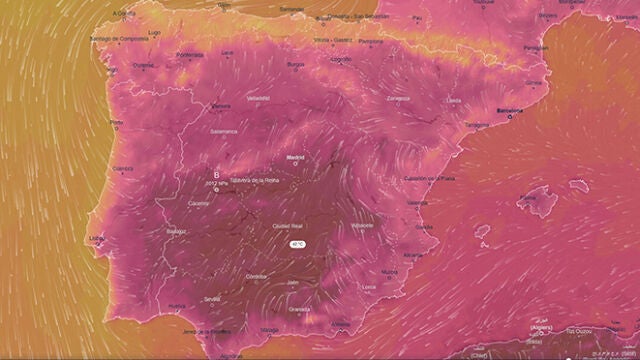 Ola de calor: El 'Google Maps' de las temperaturas extremas .