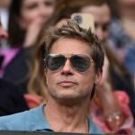 Brad Pitt en Wimbledon
