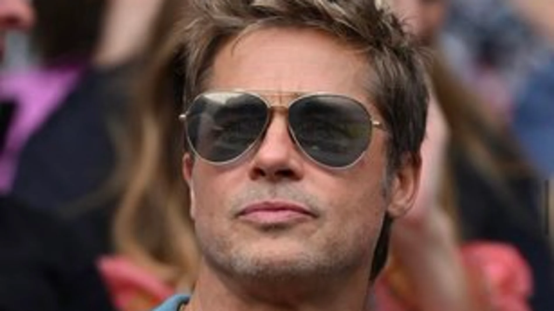 Las imágenes de Brad Pitt en Wimbledon: ¿Por qué no envejece? El actor de casi 60 años se convierte en el centro de atención
