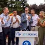 Mañueco junto a Rajoy, Alicia García o Héctor Palencia en el acto celebrado en Ávila
