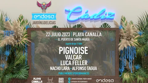 Cartel de la cita de Cádiz
