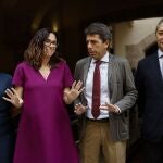 Raquel Tamarit, Aitana Mas, Carlos Mazón y Vicente Barrera 