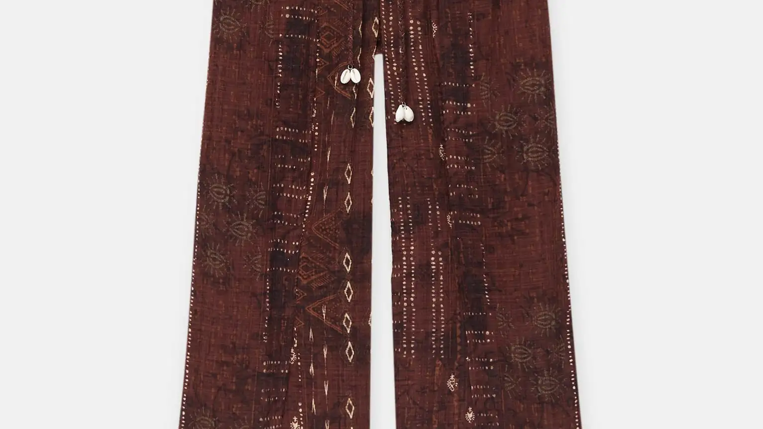 Pantalón pareo conchas