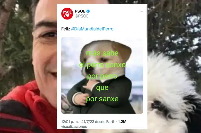 El PSOE felicita el Día Mundial del Perro: 