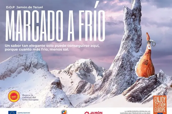 La DOP Jamón de Teruel presenta su nueva campaña “Marcado a frío”