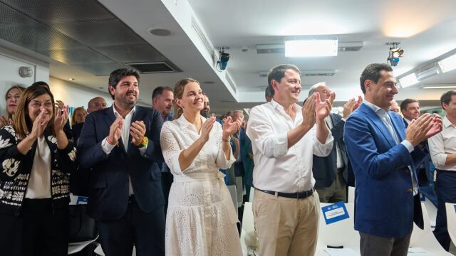 El presidente Alfonso Fernández Mañueco participa en la Junta Directiva Nacional del PP