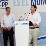 El presidente del PP de Castilla y León, Alfonso Fernández Mañueco, valora los resultados electorales