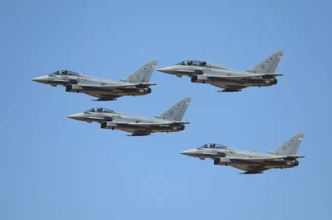 Los cazas españoles regresan al Báltico para proteger su espacio aéreo