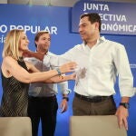 Juanma Moreno preside la Junta Directiva Regional del PP Andalucía
