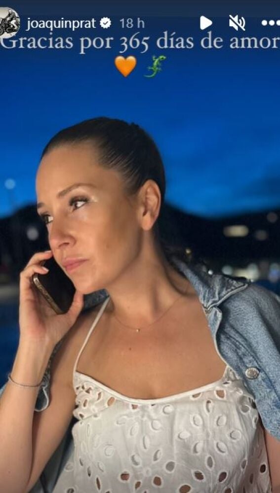 Joaqu&iacute;n Prat cumple un a&ntilde;o con Alexia Pla