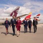 Economía.- Iberia ofrecerá vuelos directos a Catar tras asociarse con Qatar Airways y British Airways