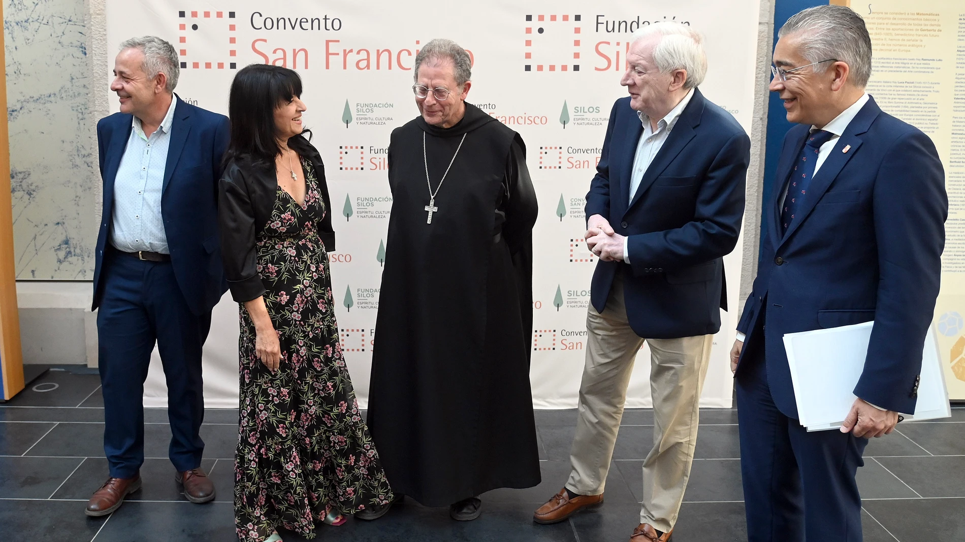 Asistentes al Congreso de Santo Domingo de Silos (Burgos)