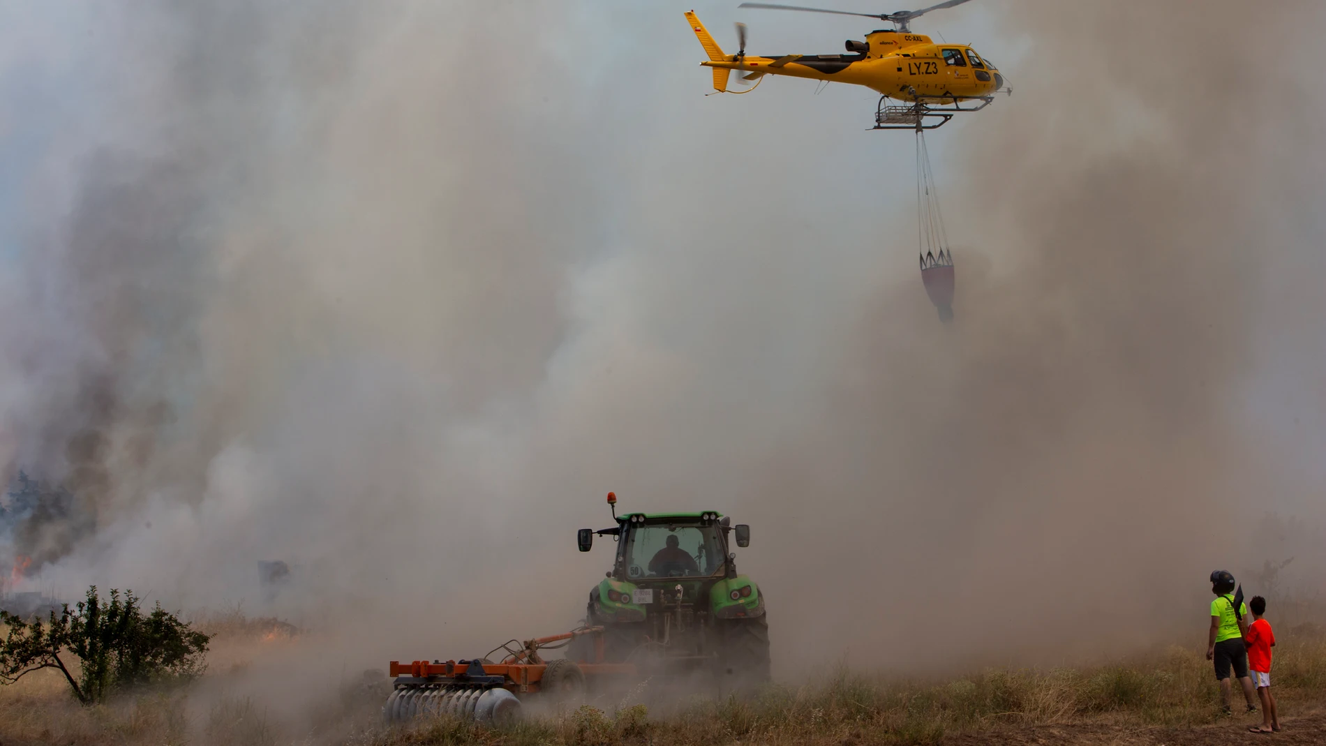 La Junta prorroga hasta el 10 de agosto la alerta por riesgo de incendios forestales