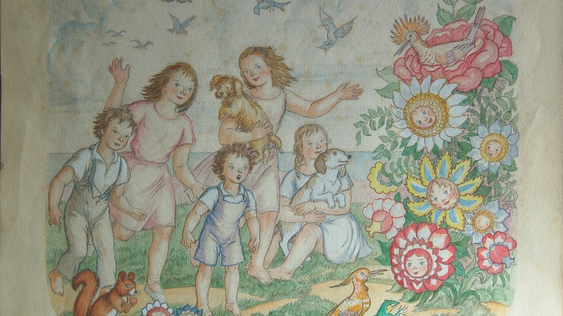 Una de las obras que pueden verse en la exposición