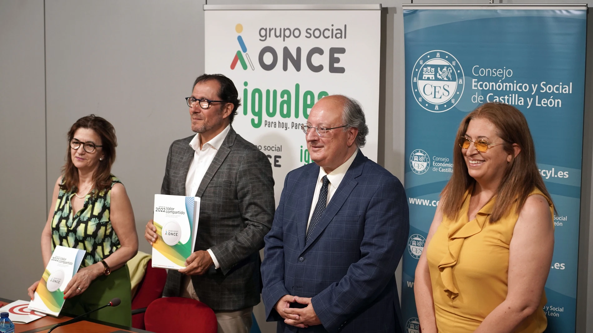 Presentación de los datos de la ONCE en Castilla y León