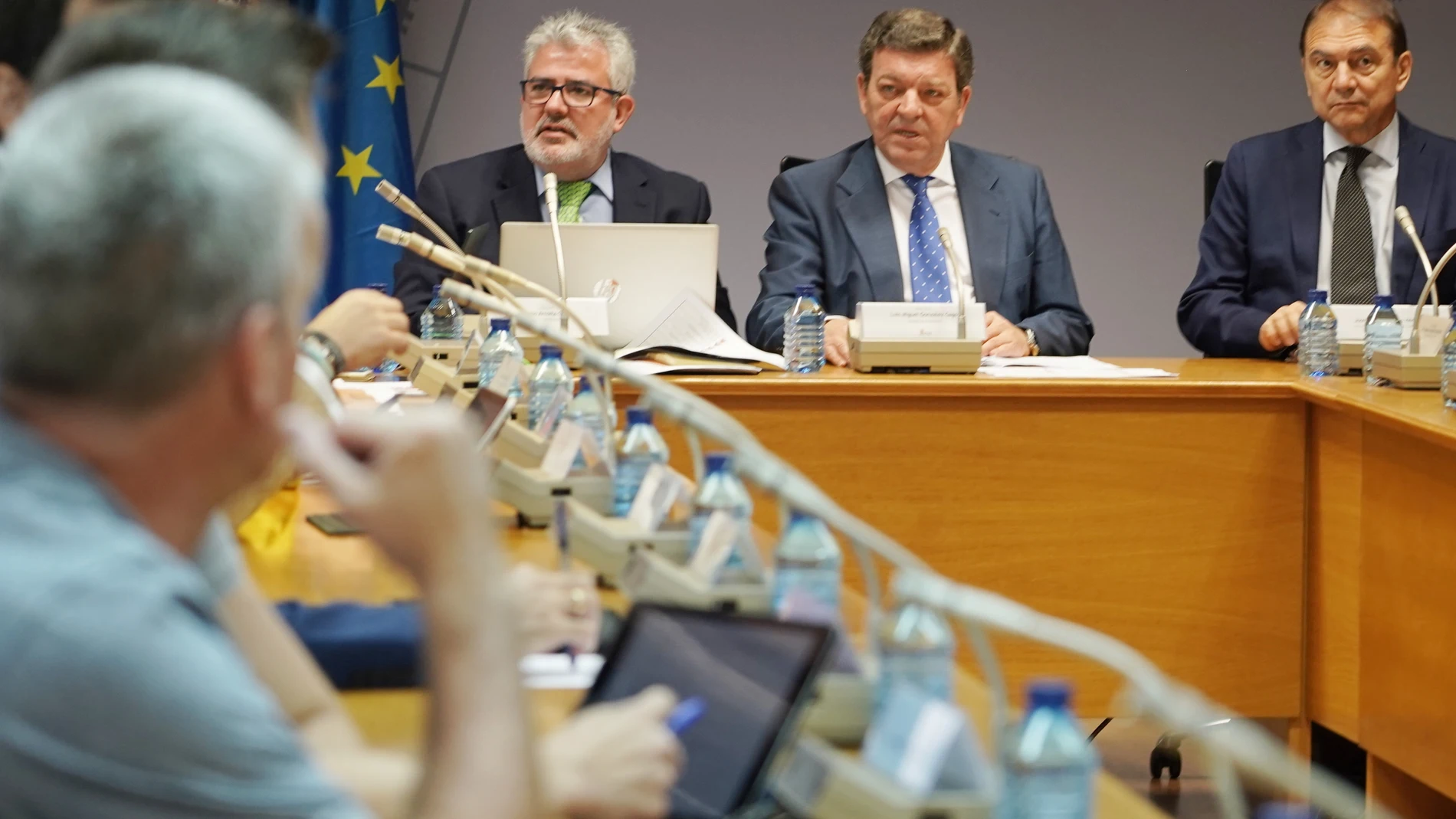 González Gago durante el último encuentro del Consejo de Cooperación Local