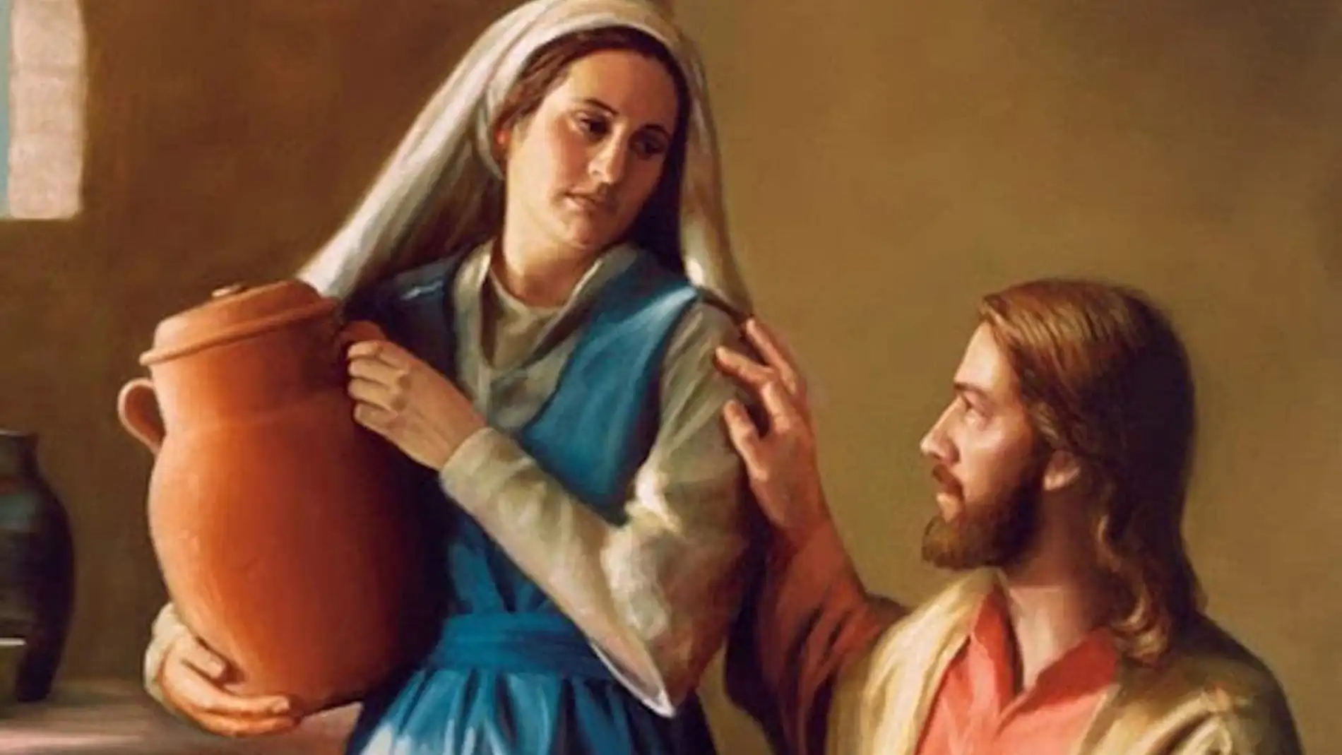 Santa Marta de Betania con Jesús