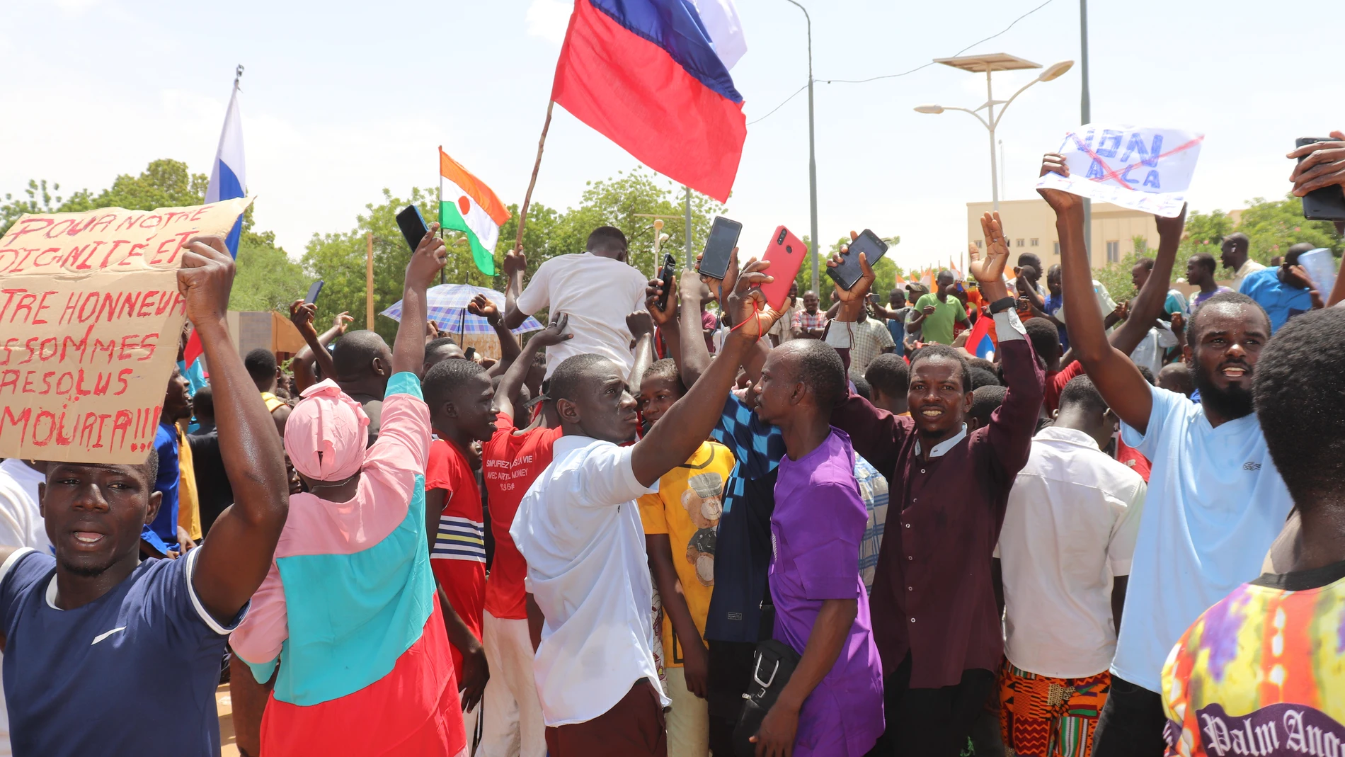 Níger.- El Kremlin afirma estar "preocupado" por la situación en Níger, más aún tras la reciente cumbre Rusia-África