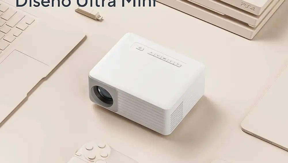 Mini proyector de cine para conectar al móvil o la tablet