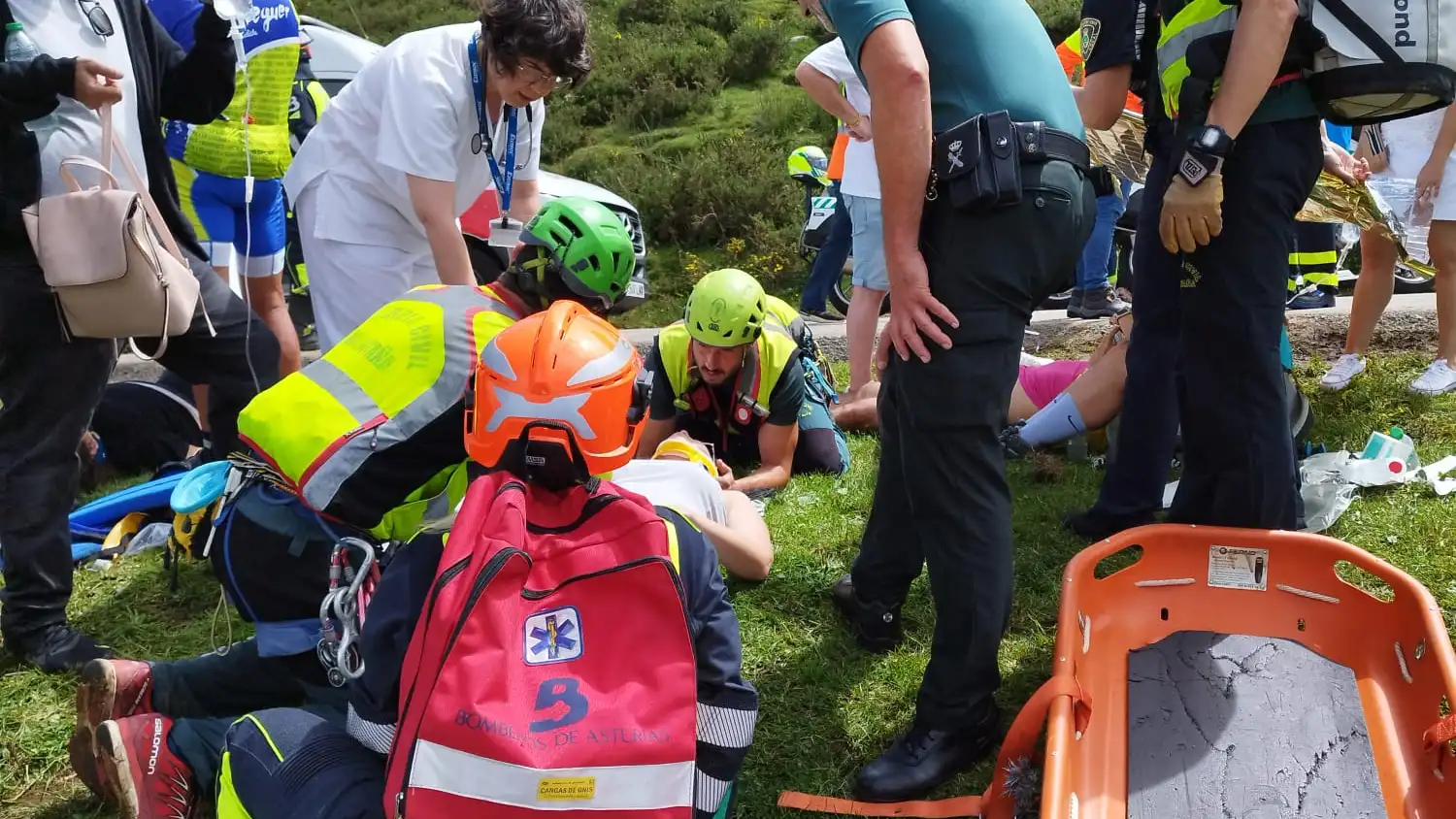 Accidente Covadonga Asturias