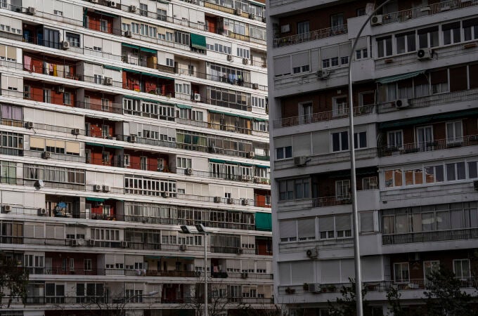 Bloques de viviendas del barrio de la Concepción.