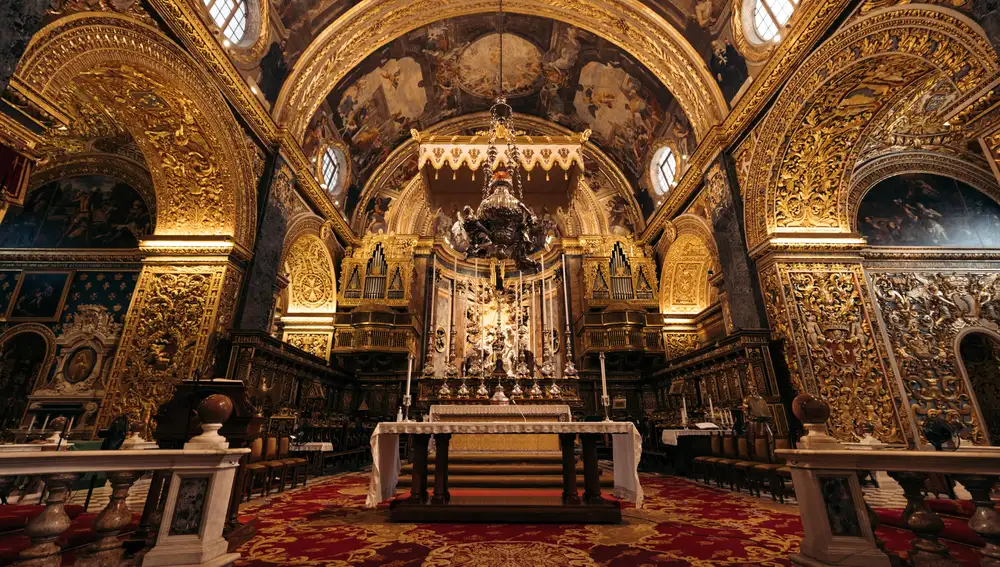 Concatedral de San Juan en La Valeta, Malta
