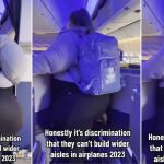 Influencer de talla grande acusa a aerolíneas de discriminación en aviones ¿verdad o engaño? 