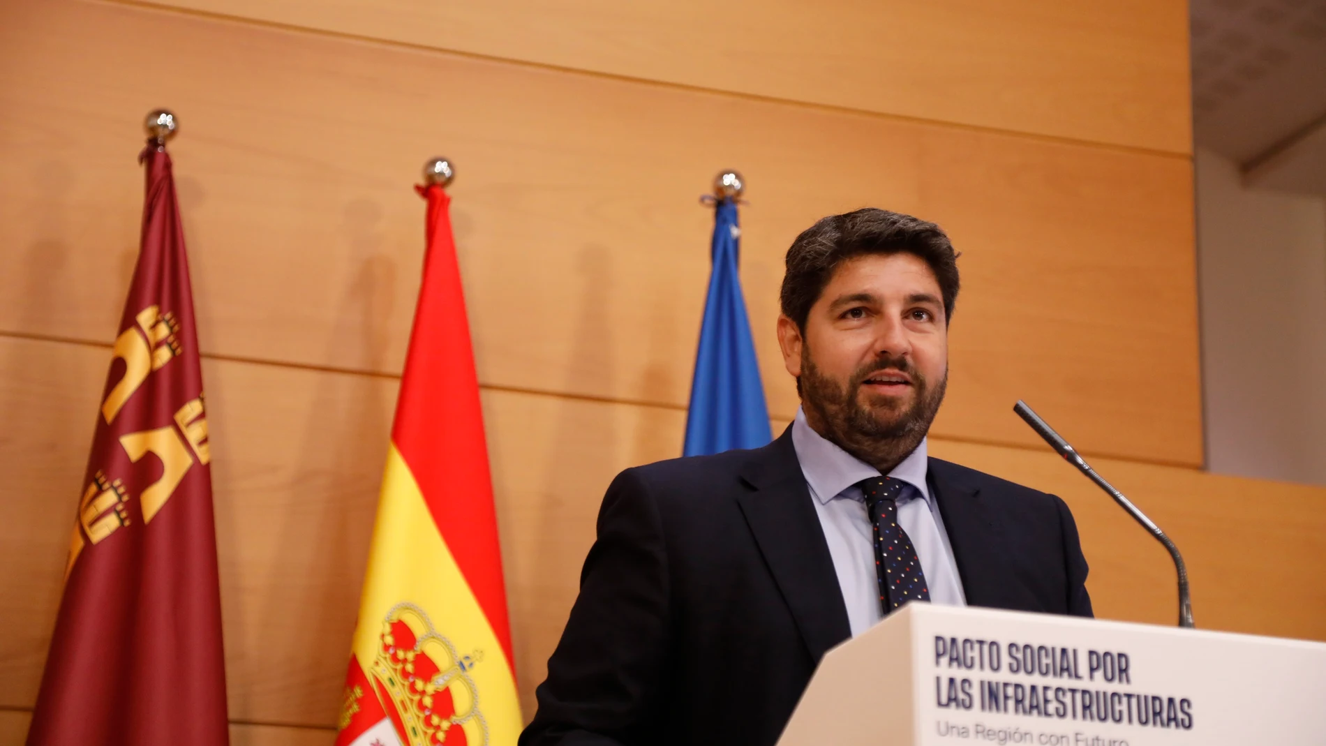 MURCIA.-López Miras cree que "sería intolerable" la "cesión" de Sánchez ante independentistas con una financiación "a la carta"