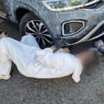 La droga permanecía oculta en un vehículo